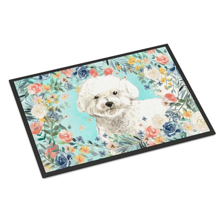 Carolines Treasures 24 x 36 in. Bichon Frise Indoor or Outdoor Mat CK3435JMAT